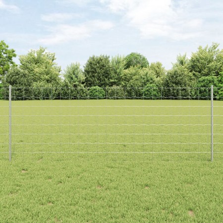 Juego de Cerca Euro de Set de 2 Galvanizado Acero Galvanizado de , Postes de cerca - Ref: Foro24-3336203, Precio: 104,87 €, D...