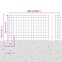 Juego de Cercas de Jardín Juego de 2 Acero Galvanizado 25 x 1 m de , Postes de cerca - Ref: Foro24-3336204, Precio: 138,47 €,...