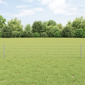 Conjunto de valla de jardín Set de 2 Galvanizado Acero galvanizado de , Postes de cerca - Ref: Foro24-3336214, Precio: 51,84 ...