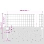 Conjunto de valla de jardín Set de 2 Galvanizado Acero galvanizado de , Postes de cerca - Ref: Foro24-3336214, Precio: 51,84 ...