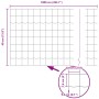 Conjunto de valla de jardín Set de 2 Galvanizado Acero galvanizado de , Postes de cerca - Ref: Foro24-3336214, Precio: 51,84 ...