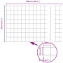 Set de Cerca de Jardín Set de 2 Acero galvanizado Estándar de , Postes de cerca - Ref: Foro24-3336216, Precio: 75,49 €, Descu...