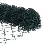 Juego de Cerca de Malla de Cadena Set de 2 Verde Acero Galvanizado de , Postes de cerca - Ref: Foro24-3336251, Precio: 151,58...