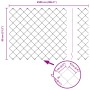 Juego de Cerca de Malla de Cadena Set de 2 Verde Acero Galvanizado de , Postes de cerca - Ref: Foro24-3336251, Precio: 151,58...