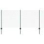 Juego de Cerca de Jardín Juego de 2 Verde Acero Galvanizado de , Postes de cerca - Ref: Foro24-3336252, Precio: 169,52 €, Des...