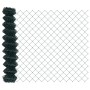 Cerca de Cadena con 22 Postes en U Verde 1.2x25 m Acero de , Postes de cerca - Ref: Foro24-3336253, Precio: 201,34 €, Descuen...