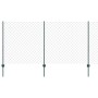 Cerca de Cadena con 22 Postes en U Verde 1.2x25 m Acero de , Postes de cerca - Ref: Foro24-3336253, Precio: 201,34 €, Descuen...