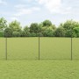 Cerca de Eslabones de Cadena con 20 Postes Gris 1.4x10 m Acero de , Postes de cerca - Ref: Foro24-3336262, Precio: 131,43 €, ...