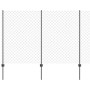 Cerca de Eslabones de Cadena con 20 Poste U Gris 1.5x10 m Acero de , Postes de cerca - Ref: Foro24-3336271, Precio: 128,39 €,...