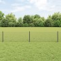 Cerca de Malla con 22 Postes en U Gris 0.4x25 m de Acero de , Postes de cerca - Ref: Foro24-3336273, Precio: 106,86 €, Descue...