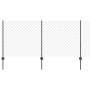 Juego de Cerca de Jardín Juego de 2 Gris Acero Galvanizado de , Postes de cerca - Ref: Foro24-3336280, Precio: 177,74 €, Desc...