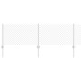 Cerca de Malla con 10 postes en U Plateada 0.6x10 m Acero de , Postes de cerca - Ref: Foro24-3336286, Precio: 79,69 €, Descue...