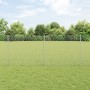Cerca de Malla con 20 U Postes Plateados 1x10 m Acero de , Postes de cerca - Ref: Foro24-3336288, Precio: 104,16 €, Descuento: %
