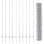 Cerca de Eslabones de Cadena con 20 postes en plata 1.6x10 m acero de , Postes de cerca - Ref: Foro24-3336292, Precio: 151,49...