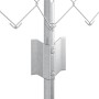 Cerca de Cadena con 10 Postes U Plateado 0.4x10 m Acero de , Postes de cerca - Ref: Foro24-3336293, Precio: 57,25 €, Descuent...