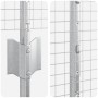 Juego de Cerca de Jardín Juego de 2 Acero Galvanizado 25 m de largo de , Postes de cerca - Ref: Foro24-3336362, Precio: 110,4...