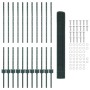Cerca de Alambre Soldado con 11 Postes en U Verde 1x25 m Acero de , Postes de cerca - Ref: Foro24-3336480, Precio: 98,77 €, D...