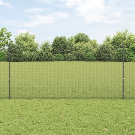 Cerca de Alambre Soldado con 22 Postes U Gris 1.2x25 m Acero de , Postes de cerca - Ref: Foro24-3336601, Precio: 117,83 €, De...