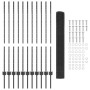 Cerca de Alambre Soldado con 22 Postes U Gris 1.2x25 m Acero de , Postes de cerca - Ref: Foro24-3336601, Precio: 117,83 €, De...