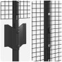 Cerca de Alambre Soldado con 22 Postes U Gris 1.2x25 m Acero de , Postes de cerca - Ref: Foro24-3336601, Precio: 117,83 €, De...