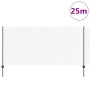 Cerca de alambre soldado con 22 postes U gris 1.2x25 m acero de , Postes de cerca - Ref: Foro24-3336603, Precio: 116,46 €, De...