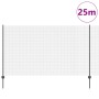 Cerca de Alambre Soldado con 22 postes en U Gris 1.4x25 m de Acero de , Postes de cerca - Ref: Foro24-3336605, Precio: 130,38...