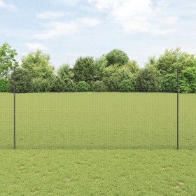 Juego de Cercas Set de 2 Gris Metal 25 x 1.5 m Duradero de , Postes de cerca - Ref: Foro24-3336611, Precio: 150,81 €, Descuen...