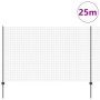 Juego de Cercas Set de 2 Gris Metal 25 x 1.5 m Duradero de , Postes de cerca - Ref: Foro24-3336611, Precio: 150,81 €, Descuen...