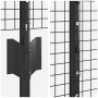 Cerca de Alambre Soldado con 22 postes grises de 1.6x25 m de acero de , Postes de cerca - Ref: Foro24-3336615, Precio: 137,48...
