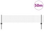 Cerca de Alambre Soldado con 22 Postes U Gris 0.4x50 m de Acero de , Postes de cerca - Ref: Foro24-3336617, Precio: 101,28 €,...