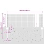 Cerca de Alambre Soldado con 22 Postes U Gris 0.4x50 m de Acero de , Postes de cerca - Ref: Foro24-3336617, Precio: 101,28 €,...