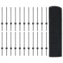 Cerca de Alambre Soldado con 22 Postes U Gris 0.5x50 m Acero de , Postes de cerca - Ref: Foro24-3336623, Precio: 120,83 €, De...