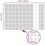 Cerca de Alambre Soldado con 22 Postes Gris 0.6x50 m de Acero de , Postes de cerca - Ref: Foro24-3336624, Precio: 131,44 €, D...