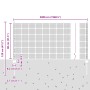 Cerca de Alambre Soldado con 22 Postes U Gris 0.8x50 m Acero de , Postes de cerca - Ref: Foro24-3336631, Precio: 150,89 €, De...