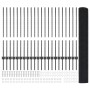 Cerca de Alambre Soldado con 44 Poste en U Gris 1x50 m de Acero de , Postes de cerca - Ref: Foro24-3336634, Precio: 191,56 €,...