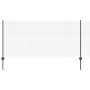 Cerca de Alambre Soldado con 44 Poste en U Gris 1x50 m de Acero de , Postes de cerca - Ref: Foro24-3336634, Precio: 191,56 €,...