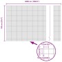 Cerca de Alambre Soldado con 44 Poste en U Gris 1x50 m de Acero de , Postes de cerca - Ref: Foro24-3336634, Precio: 191,56 €,...