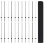 Cerca de Alambre Soldado con 44 Postes U Gris 1.2x50 m de Acero de , Postes de cerca - Ref: Foro24-3336639, Precio: 211,71 €,...