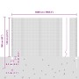 Cerca de Alambre Soldado con 44 Postes U Gris 1.2x50 m de Acero de , Postes de cerca - Ref: Foro24-3336639, Precio: 211,71 €,...