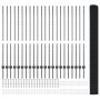 Valla de Alambre Soldado de con 44 Poste U Gris 1.4x50 m Acero de , Postes de cerca - Ref: Foro24-3336642, Precio: 249,19 €, ...