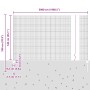 Cerca de Alambre Soldado con 44 Postes U Gris 1.4x50 m Acero de , Postes de cerca - Ref: Foro24-3336643, Precio: 237,09 €, De...