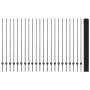 Cerca de Alambre Soldado con 44 Poste U Gris 1.5x50 m Acero de , Postes de cerca - Ref: Foro24-3336645, Precio: 265,20 €, Des...