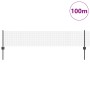 Cerca de Malla Soldada con 44 Postes en Gris 0.4x100 m de Acero de , Postes de cerca - Ref: Foro24-3336647, Precio: 192,34 €,...