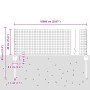 Cerca de Alambre Soldado con 44 Postes U Gris 0.4x100 m de Acero de , Postes de cerca - Ref: Foro24-3336649, Precio: 185,55 €...