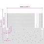 Cerca de alambre soldado con 44 postes U gris 0.5x100 m de acero de , Postes de cerca - Ref: Foro24-3336651, Precio: 227,29 €...
