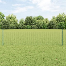 Set de Valla Hexagonal Set de 2 Verde de , Postes de cerca - Ref: Foro24-3336706, Precio: 56,24 €, Descuento: %