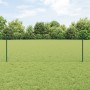 Postes de Cerca 11 pcs Canal U Verde 80 cm Acero, Cerca Hexagonal Verde 0,8x25 m Acero de , Postes de cerca - Ref: Foro24-333...