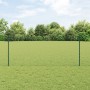 Conjunto de Cerca de Jardín Conjunto de 2 Verde Acero Estándar de , Postes de cerca - Ref: Foro24-3336717, Precio: 81,45 €, D...