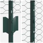 Conjunto de Cerca de Jardín Conjunto de 2 Verde Acero Estándar de , Postes de cerca - Ref: Foro24-3336717, Precio: 81,45 €, D...