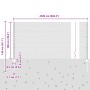 Conjunto de Cerca de Jardín Conjunto de 2 Verde Acero Estándar de , Postes de cerca - Ref: Foro24-3336717, Precio: 81,45 €, D...